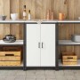 Almacenamiento de cocina con estante 60 x 50 x 92 cm Acero en Armarios de cocina | Comprar online en Foru.es