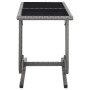 Juego de comedor para jardín 3 piezas gris de vidaXL, Conjuntos de jardín - Ref: Foro24-3072480, Precio: 130,63 €, Descuento: %