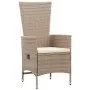 Juego de comedor de jardín 3 piezas beige de vidaXL, Conjuntos de jardín - Ref: Foro24-3068707, Precio: 318,45 €, Descuento: %