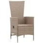 Juego de comedor de jardín 3 piezas beige de vidaXL, Conjuntos de jardín - Ref: Foro24-3068707, Precio: 318,45 €, Descuento: %