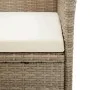 Juego de comedor de jardín 3 piezas beige de vidaXL, Conjuntos de jardín - Ref: Foro24-3068707, Precio: 318,45 €, Descuento: %