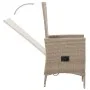 Juego de comedor de jardín 3 piezas beige de vidaXL, Conjuntos de jardín - Ref: Foro24-3068707, Precio: 318,45 €, Descuento: %