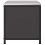 Almacenamiento de cocina con puerta Negro 60 x 50 x 92 cm Acero en Armarios de cocina | Comprar online en Foru.es