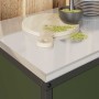 Almacenamiento de cocina Verde Oliva 60 x 50 x 92 cm Acero en Armarios de cocina | Comprar online en Foru.es