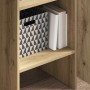 Librería Roble artesanal 40 x 35 x 180 cm Madera de ingeniería en Librerías y estanterías | Comprar online en Foru.es