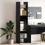 Librería Roble Negro 40 x 35 x 180 cm Madera de ingeniería en Librerías y estanterías | Comprar online en Foru.es