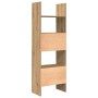 Librería Roble artesanal 60 x 35 x 180 cm Madera de ingeniería en Librerías y estanterías | Comprar online en Foru.es