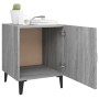 Mesitas de noche 2 uds madera contrachapada gris Sonoma de vidaXL, Mesitas de noche - Ref: Foro24-817318, Precio: 60,89 €, De...