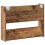 Armario Zapatero 2 pcs Madera envejecida 80 x 18 x 60 cm en Zapateros y organizadores de calzado | Comprar online en Foru.es