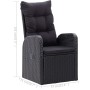 Juego de comedor para jardín 3 piezas negro de vidaXL, Conjuntos de jardín - Ref: Foro24-3068711, Precio: 433,71 €, Descuento: %
