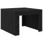 Mesa de Café Roble Negro 50 x 50 x 35 cm Madera de ingeniería en Mesas de centro | Comprar online en Foru.es