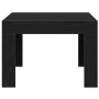 Mesa de Café Roble Negro 50 x 50 x 35 cm Madera de ingeniería en Mesas de centro | Comprar online en Foru.es
