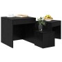 Mesa de Café 3 pcs Roble Negro Madera de ingeniería en Mesas auxiliares | Comprar online en Foru.es