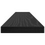 Tablero de Estantería 4 pcs Negro 60 x 10 x 1,5 cm en Estanterías | Comprar online en Foru.es