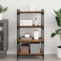 Tablero de Estantería 4 pcs Marrón 60 x 40 x 1,5 cm en Estanterías | Comprar online en Foru.es