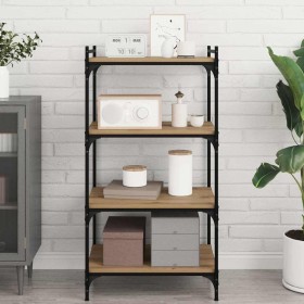 Tablero de Estantería 4 pcs Marrón 60 x 40 x 1,5 cm en Estanterías | Comprar online en Foru.es