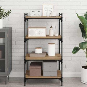 Tablero de Estantería 4 pcs Marrón 60 x 40 x 1,5 cm en Estanterías | Comprar online en Foru.es