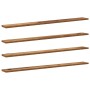 Tablero de Estantería 4 pcs Marrón 100 x 10 x 1,5 cm en Librerías y estanterías | Comprar online en Foru.es
