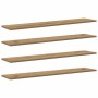 Tablero de Estantería 4 pcs Marrón 100 x 20 x 1,5 cm en Librerías y estanterías | Comprar online en Foru.es