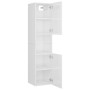 Juego de muebles de baño madera de ingeniería blanco brillo de vidaXL, Muebles de baño - Ref: Foro24-3070934, Precio: 202,75 ...