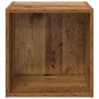 Armario de Pared con estante 2 pcs Madera vieja 37 x 37 x 37 cm en Estanterías | Comprar online en Foru.es