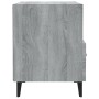Mesita de noche 2 unidades madera contrachapada gris Sonoma de vidaXL, Mesitas de noche - Ref: Foro24-817306, Precio: 73,87 €...