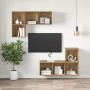 Conjunto de mueble de TV Roble artesanal 37 x 37 x 72 cm en Muebles TV | Comprar online en Foru.es