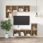 Conjunto de mueble de TV Roble artesanal 37 x 37 x 107 cm en Muebles TV | Comprar online en Foru.es