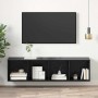 Conjunto de mueble de TV Roble Negro 37 x 37 x 142,5 cm en Muebles TV | Comprar online en Foru.es