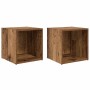 Conjunto de mueble de TV 2 pcs Madera Vieja 37 x 35 x 37,5 cm en Muebles TV | Comprar online en Foru.es
