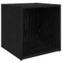 Conjunto de mueble de TV 4 pcs Negro 37 x 35 x 37,5 cm en Muebles TV | Comprar online en Foru.es