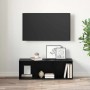 Conjunto de mueble de TV Negro 72 x 35 x 37 cm en Muebles TV | Comprar online en Foru.es