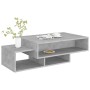 Mesa de centro madera de ingeniería gris hormigón 105x55x32 cm de vidaXL, Mesas de centro - Ref: Foro24-808526, Precio: 75,24...