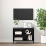 Conjunto de mueble de TV Negro 69,5 x 30 x 50 cm en Muebles TV | Comprar online en Foru.es
