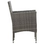 Juego de comedor de jardín 7 piezas ratán sintético gris de vidaXL, Conjuntos de jardín - Ref: Foro24-3070752, Precio: 598,62...