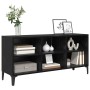 Conjunto de mueble de TV Negro 69,5 x 30 x 50 cm en Muebles TV | Comprar online en Foru.es