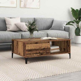 Mesa de Café Madera vieja 90 x 60 x 35 cm Madera contrachapada en Mesas de centro | Comprar online en Foru.es
