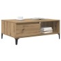 Mesa de Café Roble artisan 90 x 60 x 35 cm Madera contrachapada en Mesas de centro | Comprar online en Foru.es