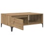 Mesa de Café Roble artisan 90 x 60 x 35 cm Madera contrachapada en Mesas de centro | Comprar online en Foru.es