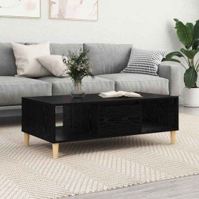 Mesa de Café Roble Negro 103,5 x 60 x 35 cm en Mesas de centro | Comprar online en Foru.es
