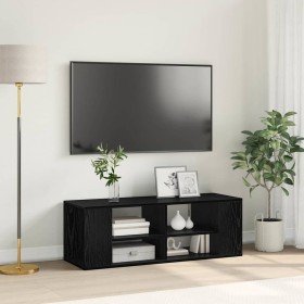 Mueble para TV Montado en la Pared Roble negro 102 x 35 x 35 cm en Muebles TV | Comprar online en Foru.es