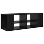Mueble para TV Montado en la Pared Roble negro 102 x 35 x 35 cm en Muebles TV | Comprar online en Foru.es