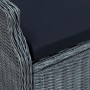 Juego de comedor para jardín 3 piezas gris oscuro de vidaXL, Conjuntos de jardín - Ref: Foro24-3068725, Precio: 607,63 €, Des...