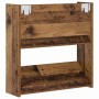 Armario Zapatero con estante 2 pcs Madera vieja 60 x 18 x 60 cm en Zapateros y organizadores de calzado | Comprar online en Foru