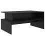 Mesa de Café Roble Negro 90 x 55 x 42,5 cm Madera de ingeniería en Mesas de centro | Comprar online en Foru.es