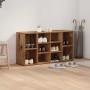 Banco para zapatos con estante Madera vieja 103 x 30 x 54,5 cm en Zapateros y organizadores de calzado | Comprar online en Foru.