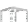 Carpa cenador de jardín con tira de luces LED 3x3 m blanco de vidaXL, Carpas y cenadores - Ref: Foro24-3070305, Precio: 271,1...