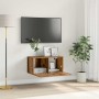 Conjunto de mueble de TV Marrón 60 x 30 x 30 cm en Muebles TV | Comprar online en Foru.es