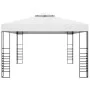 Cenador con tira de luces LED blanco 4x3x2,7 m de vidaXL, Carpas y cenadores - Ref: Foro24-3070307, Precio: 258,56 €, Descuen...