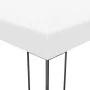 Cenador con tira de luces LED blanco 4x3x2,7 m de vidaXL, Carpas y cenadores - Ref: Foro24-3070307, Precio: 258,56 €, Descuen...